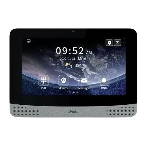 Видеодомофон с сенсорным дисплеем Dnake A416W 7" IPS 1024x600 WiFi Android 10 Black - изображение 3