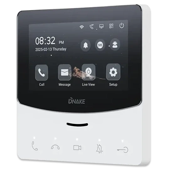 Видеодомофон DNAKE E214W 4.3" дюймів Wi-Fi - Фото 1 Видеодомофон DNAKE E214W 4.3" дюймів Wi-Fi - изображение 1