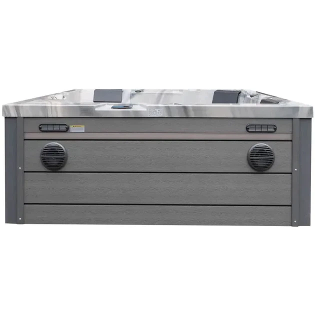 Гідромасажний СПА-басейн Aquajoy Monaco Odyssey 220×220×90 см на 5 осіб, 74 форсунки, Bluetooth, LED - зображення 5