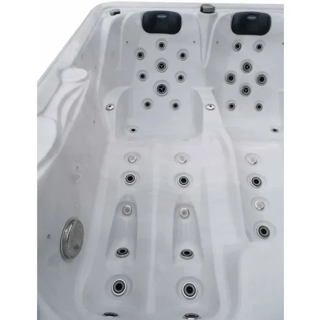 Гідромасажний СПА-басейн Aquajoy Bali 210×160×77 см на 2 особи, 42 масажні форсунки, Balboa, LED - зображення 6