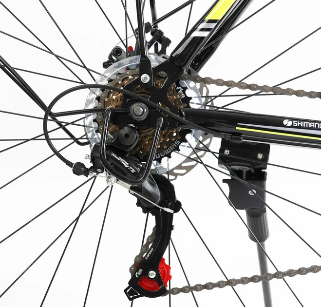 Велосипед Спортивный 29 дюймов Corso Fisher FS-190 оборудование Shimano стальная рама 19 дюймов 21 скорость. Multicolor (177327) - Фото 6 Велосипед Спортивный 29 дюймов Corso Fisher FS-190 оборудование Shimano стальная рама 19 дюймов 21 скорость. Multicolor (177327) - изображение 6
