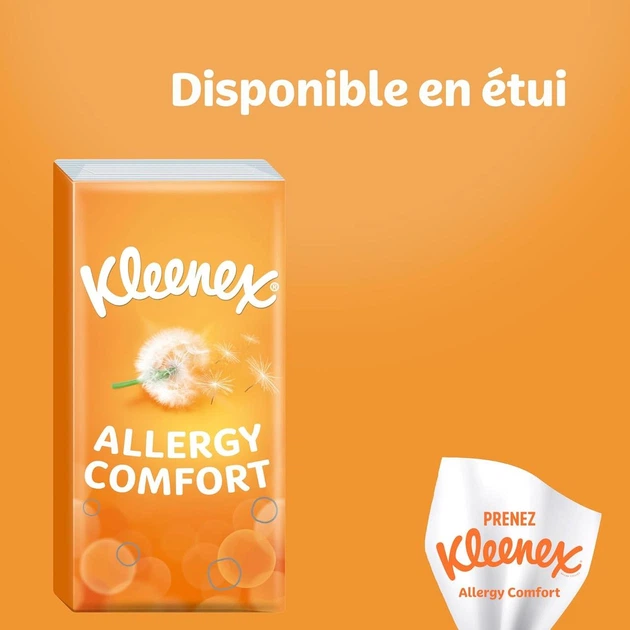 Серветки Kleenex Allergy Comfort 3211001 Білі 12x56 672 шт. - Фото 6 Серветки Kleenex Allergy Comfort 3211001 Білі 12x56 672 шт. - изображение 6