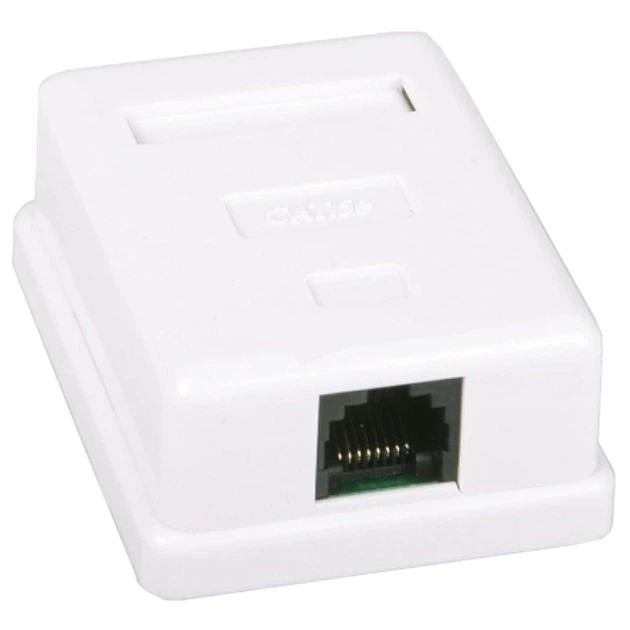 Розетка компьютерная одинарная RITAR FTP 8P8C RJ45 1 порт Cat-5 - Фото 1 Розетка компьютерная одинарная RITAR FTP 8P8C RJ45 1 порт Cat-5 - изображение 1