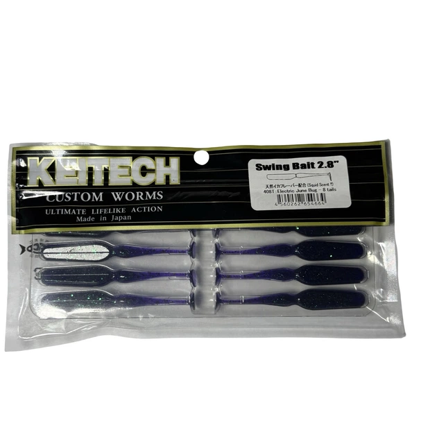 Силікон Keitech Swing Bait 2.8" #408 Electric June Bug (8 шт/уп),1551.14.85 - Фото 1 Силікон Keitech Swing Bait 2.8" #408 Electric June Bug (8 шт/уп),1551.14.85 - зображення 1