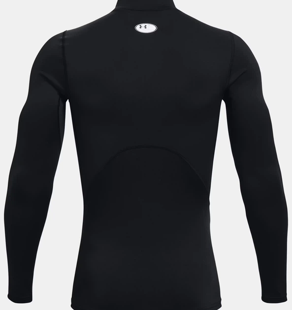 Компресійна Кофта з Комірцем Under Armour Men's ColdGear® Compression Mock(1366072-001) S Чорний - изображение 6
