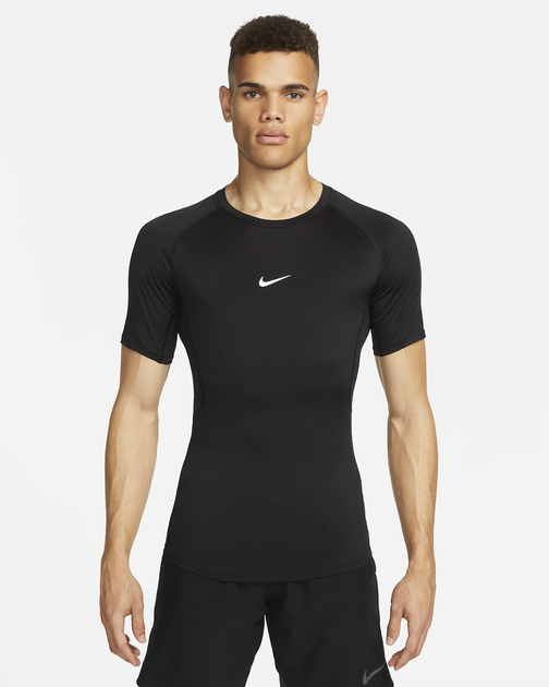 Компресійна Футболка Nike Pro Dri-FIT Short-Sleeve Top(FB7932-010) XXL Чорний - Фото 1 Компресійна Футболка Nike Pro Dri-FIT Short-Sleeve Top(FB7932-010) XXL Чорний - зображення 1