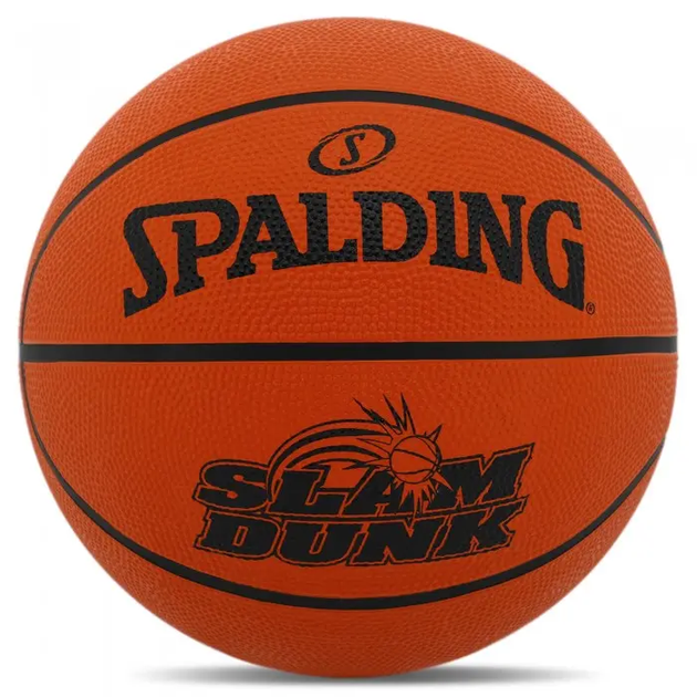 Універсальний Баскетбольний М'яч Spalding Slam Dunk(84328Z) 7 - Фото 2 Універсальний Баскетбольний М'яч Spalding Slam Dunk(84328Z) 7 - изображение 2