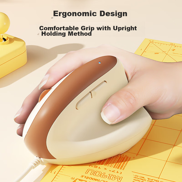 Миша B.O.W M190U USB Beige - зображення 4