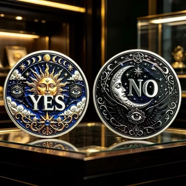 Сувенірна монета Коін для прийняття рішень «Так чи Ні» (Yes/No) - зображення 2