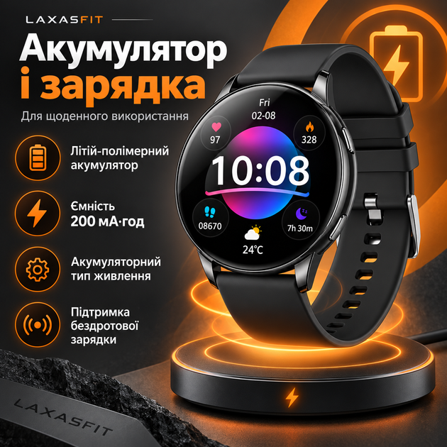 Універсальний смарт-годинник з дзвінками і фітнес-функціями - зображення 4