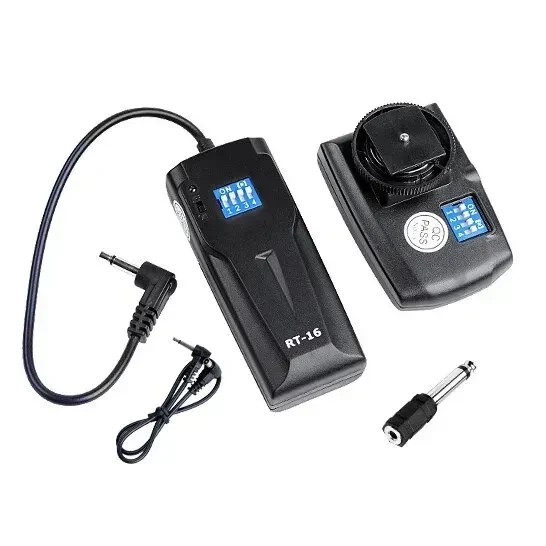 Радіосинхронізатор Godox RT-16 Kit — комплект з 1 приймач + 1 передавач - Фото 1 Радіосинхронізатор Godox RT-16 Kit — комплект з 1 приймач + 1 передавач - зображення 1