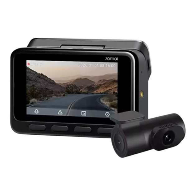 Відеореєстратор 70mai Dash Cam A900 Ultra 4K комплект +задня камера 70mai Rear Cam RC43S 4K - зображення 2