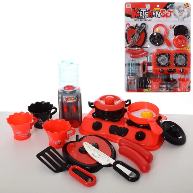 Игрушечная посуда Kitchen set плита, кастрюля, сковородка, чашки, кухонные принадлежности, продукты (7577 ) - Фото 1 Игрушечная посуда Kitchen set плита, кастрюля, сковородка, чашки, кухонные принадлежности, продукты (7577 ) - изображение 1