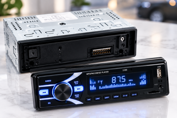 Магнитола MP3 1286 / Автомагнитола с USB, FM / Магнитола в авто+ пульт - изображение 3