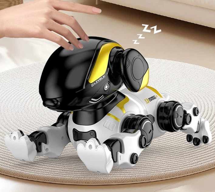 Робот собака Electric Pet Robot Dog на радіокеруванні іграшка песик робот на пульті управління акумуляторна - Фото 2 Робот собака Electric Pet Robot Dog на радіокеруванні іграшка песик робот на пульті управління акумуляторна - зображення 2