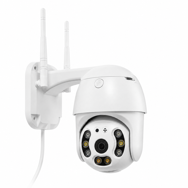 Камера видеонаблюдения поворотная Wi-Fi A6 V720 с ночным видением и датчиком движения / IP-камера для дома и офиса - изображение 3