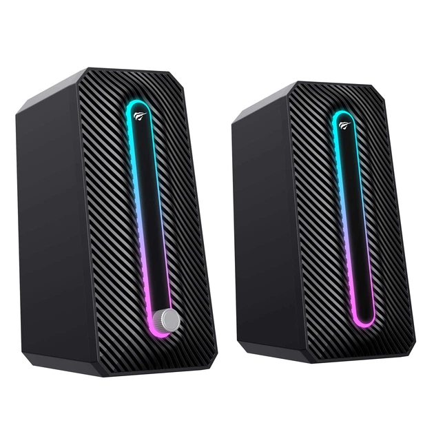 Стерео колонки ігрові HAVIT HV-SK216 USB RGB Black HAVIT (28645-000) - Фото 5 Стерео колонки ігрові HAVIT HV-SK216 USB RGB Black HAVIT (28645-000) - изображение 5