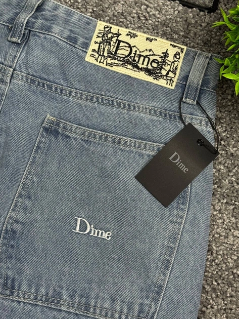 Мужские Baggy Джинсы Dime Голубой XS (DIME-BAGGY-JEANS-BLU-XS) - Фото 2 Мужские Baggy Джинсы Dime Голубой XS (DIME-BAGGY-JEANS-BLU-XS) - изображение 2