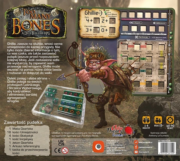 Dodatek do gry planszowej Portal Games Too Many Bones: Ghillie (edycja polska)(5902560387940) - obraz 17