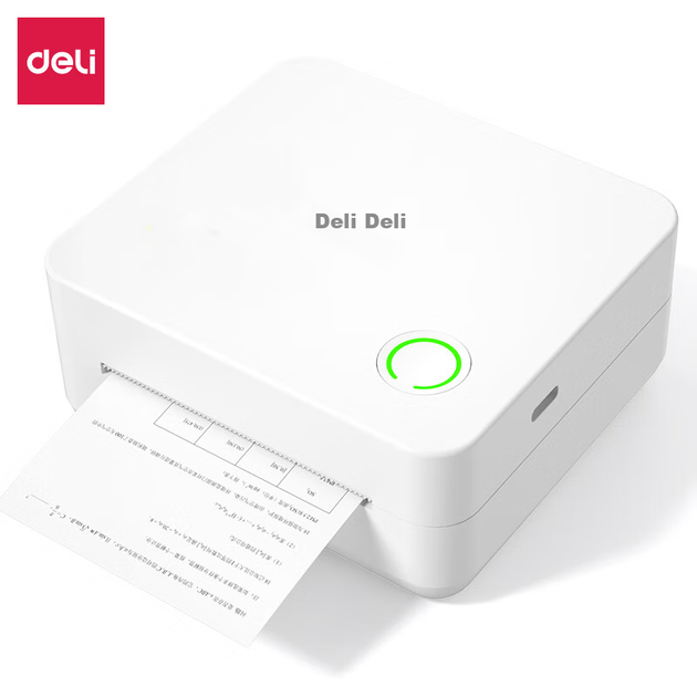 Принтер Deli X1B с функцией коррекции ошибок для организации домашних заданий, подарок для студентов, портативный домашний термопринтер для печати этикеток и фотографий, 2 дюйма, высокое разрешение 203 dpi. - Фото 9 Принтер Deli X1B с функцией коррекции ошибок для организации домашних заданий, подарок для студентов, портативный домашний термопринтер для печати этикеток и фотографий, 2 дюйма, высокое разрешение 203 dpi. - изображение 9