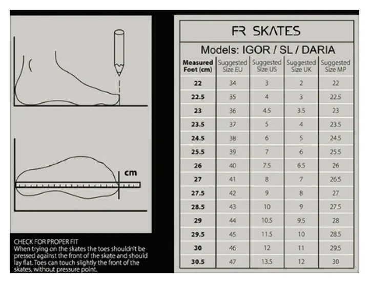 Ролики для слалому FR Skates Igor (43) - изображение 5