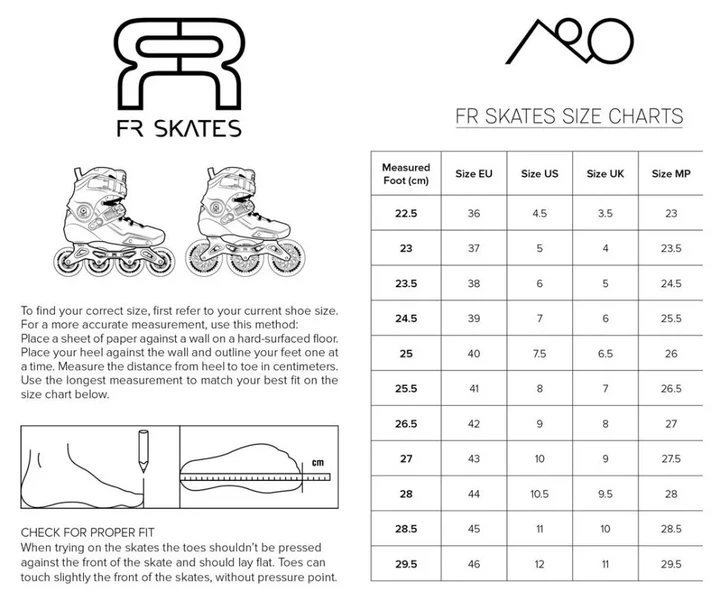 Фріскейт ролики FR Skates NEO 2 Black (43) - изображение 4