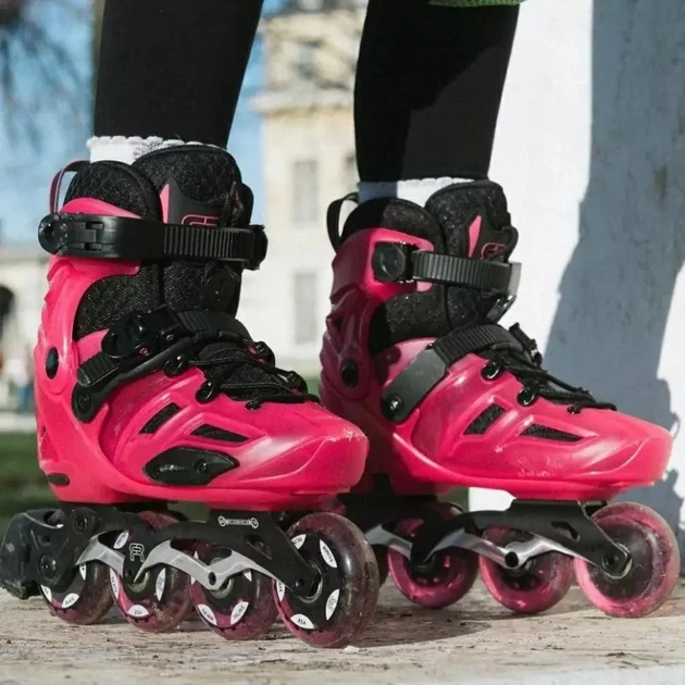 Ролики дитячі FR Skates AXS Pink (37-40) - изображение 3