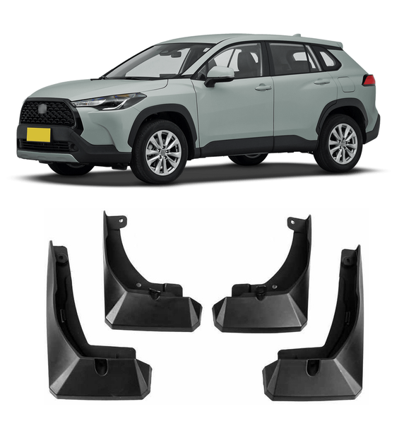 Брызговики MGC TOYOTA Corolla Cross 2020-2026 г. в. комплект 4 шт - Фото 1 Брызговики MGC TOYOTA Corolla Cross 2020-2026 г. в. комплект 4 шт - изображение 1