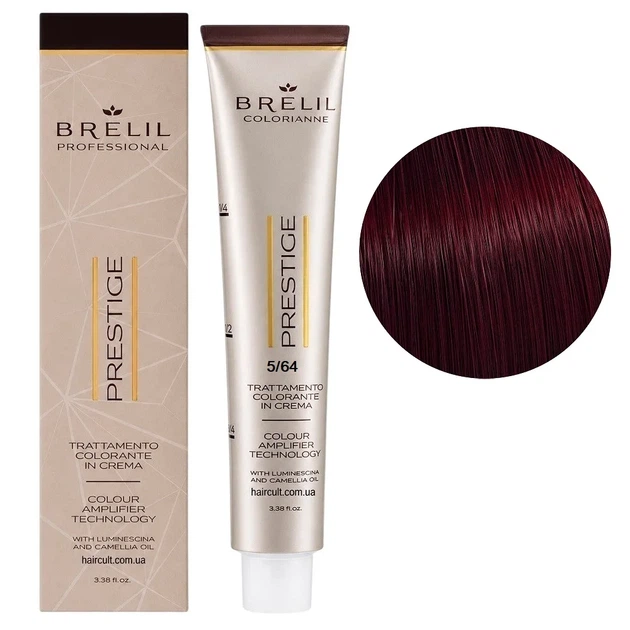 Крем-фарба для волосся BRELIL Professional Colorianne Prestige 5/64 100 мл - Фото 1 Крем-фарба для волосся BRELIL Professional Colorianne Prestige 5/64 100 мл - изображение 1
