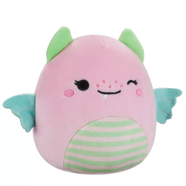 Мягкая игрушка Squishmallows Розовый Дино 13 см (SQER01180) - изображение 6