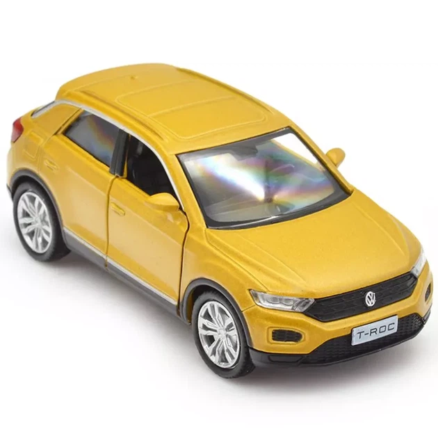 Автомодель TechnoDrive Volkswagen T-ROC 2017 золотий (250345U) - зображення 6