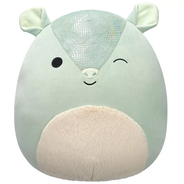 М'яка іграшка Squishmallows Броненосець Арілла 40 см (SQCR07048) - Фото 1 М'яка іграшка Squishmallows Броненосець Арілла 40 см (SQCR07048) - зображення 1