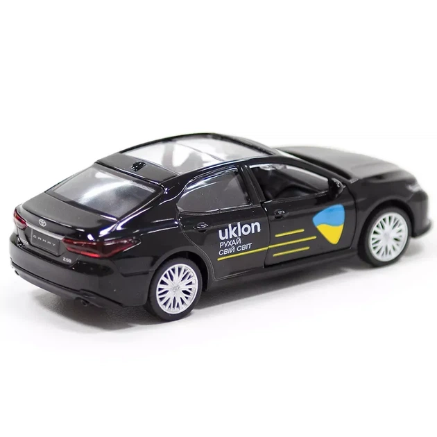 Автомодель TechnoDrive Toyota Camry Uklon чорний (250292) - зображення 4