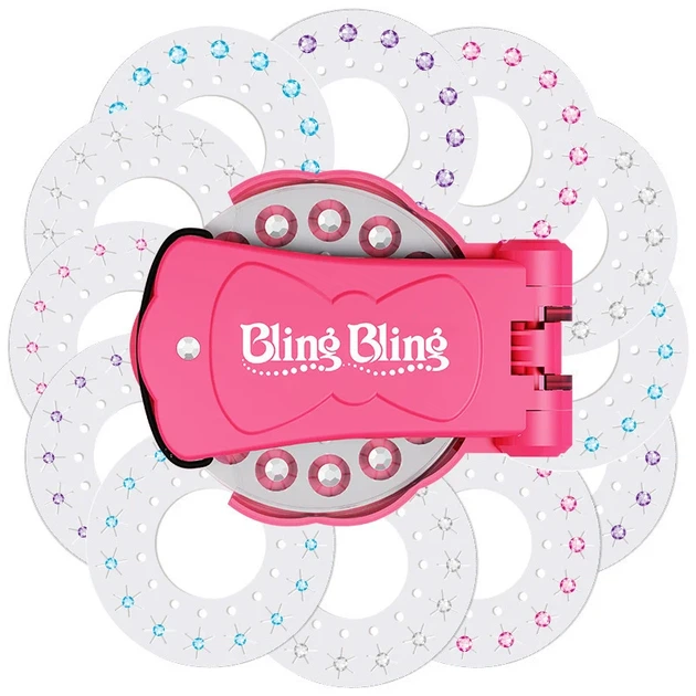 Набір страз для волосся зі стайлером-степлером Bling Bling для дівчаток - Фото 2 Набір страз для волосся зі стайлером-степлером Bling Bling для дівчаток - зображення 2