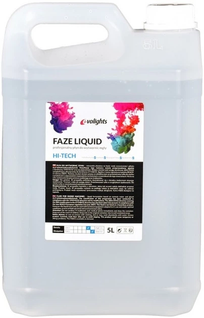 Рідина для диму Evolights FAZE LIQUID - Фото 1 Рідина для диму Evolights FAZE LIQUID - зображення 1