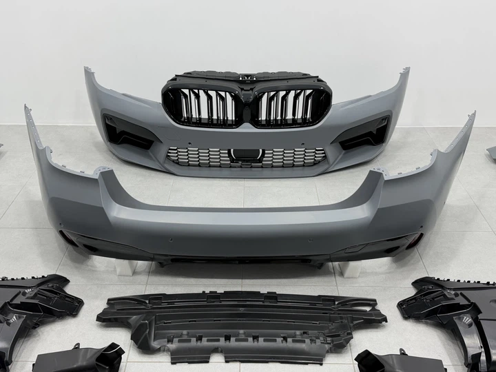 Комплект обвеса рестайлинг в стиле M5 LCI 2020+ для BMW 5 series G30 2016-2020 с фарами BMW Laser для BMW 5 series G30 2017-2023 (8019) - изображение 7