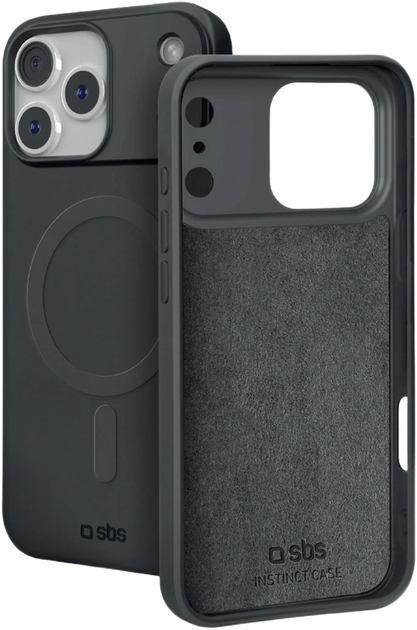 Панель SBS Instinct Mag MagSafe для Apple iPhone 18 Pro / 17 Pro Black (8018417549519) - Фото 1 Панель SBS Instinct Mag MagSafe для Apple iPhone 18 Pro / 17 Pro Black (8018417549519) - изображение 1