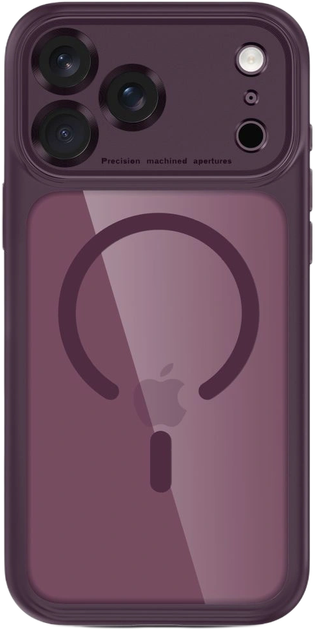 Панель Tech-Protect MagPeak MagSafe CC Case для Apple iPhone 18 Pro Max / 17 Pro Max Burgundy (5906302342013) - зображення 3