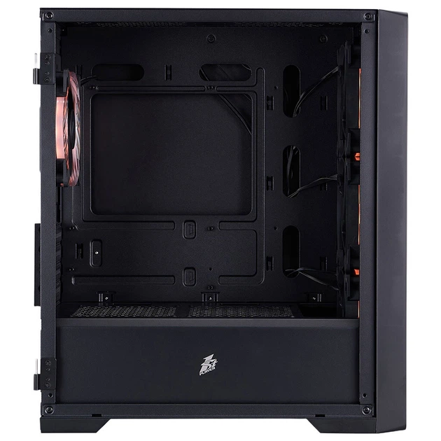 Корпус 1stPlayer T4-G-BK-4FS7, Чорний - 773863 - зображення 5
