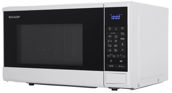 Микроволновая печь Sharp R270W белая сенсорная 20л 800Вт - изображение 3