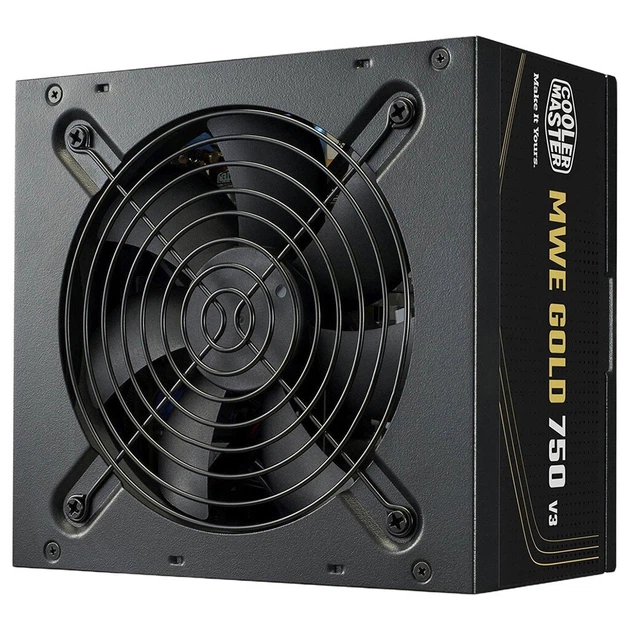 Блок питания для корпусов CoolerMaster MWE Gold 750 V3 NM, Черный - 773813 - Фото 3 Блок питания для корпусов CoolerMaster MWE Gold 750 V3 NM, Черный - 773813 - изображение 3