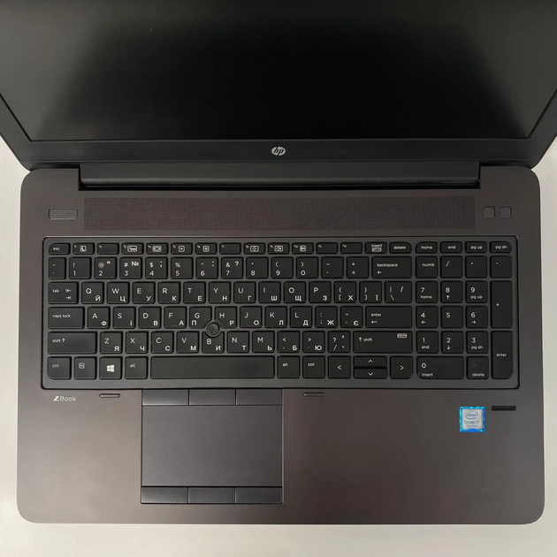 Мобильная рабочая станция Б-класс HP zBook 15 G4 / 15.6" (1920x1080) IPS / Intel Core i7-7700HQ (4 (8) ядра по 2.8 - 3.8 GHz) / 16 GB DDR4 / 256 GB SSD / nVidia Quadro M1200, 4 GB GDDR5, 256-bit / WebCam / Fingerprint б/у + Подарок Беспроводная мышь / USB - изображение 4