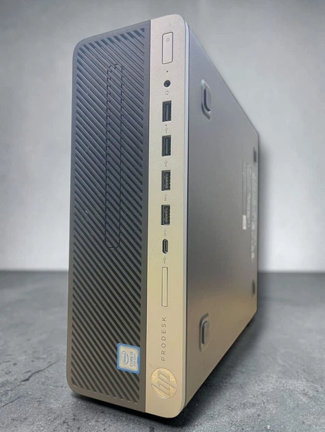 ПК HP ProDesk 600 G4 SFF / Intel Core i5-8500 (6 ядер по 3.0 - 4.1 GHz) / 16 GB DDR4 / 500 GB HDD / Intel UHD Graphics 630 б/у - изображение 2