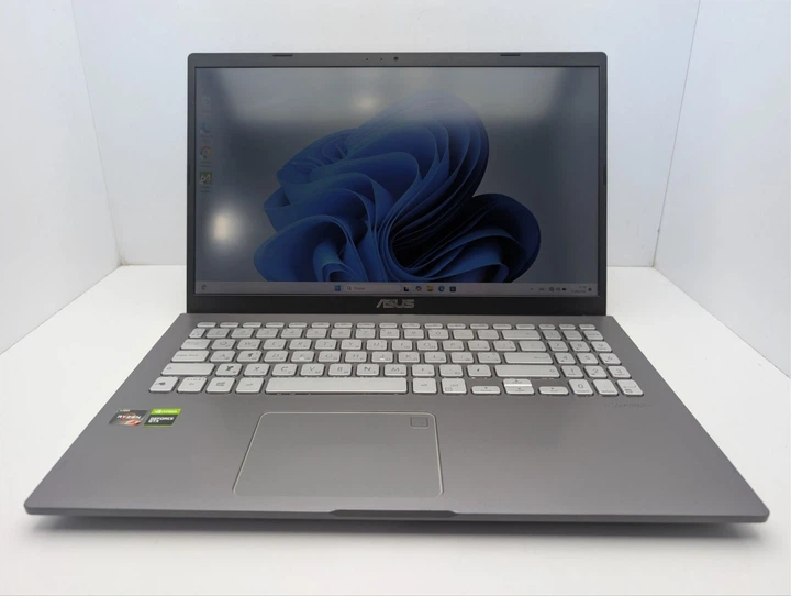 Ноутбук Asus X509D / 15.6" (1920x1080) IPS / AMD Ryzen 5 3500U (4 (8) ядра по 2.1 - 3.7 GHz) / 8 GB DDR4 / 500 GB SSD / nVidia GeForce MX230, 2 GB GDDR5, 64-bit / WebCam б/в - Фото 2 Ноутбук Asus X509D / 15.6" (1920x1080) IPS / AMD Ryzen 5 3500U (4 (8) ядра по 2.1 - 3.7 GHz) / 8 GB DDR4 / 500 GB SSD / nVidia GeForce MX230, 2 GB GDDR5, 64-bit / WebCam б/в - зображення 2
