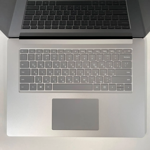 Ультрабук Б-класс Microsoft Surface Laptop 3 / 15" (2496x1664) IPS Touch / Intel Core i5-1035G7 (4 (8) ядра по 1.2 - 3.7 GHz) / 8 GB DDR4 / 128 GB SSD / Intel Iris Plus Graphics / USB Type-C / WebCam б/у + Подарок Беспроводная мышь / USB - Фото 3 Ультрабук Б-класс Microsoft Surface Laptop 3 / 15" (2496x1664) IPS Touch / Intel Core i5-1035G7 (4 (8) ядра по 1.2 - 3.7 GHz) / 8 GB DDR4 / 128 GB SSD / Intel Iris Plus Graphics / USB Type-C / WebCam б/у + Подарок Беспроводная мышь / USB - изображение 3