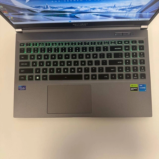 Игровой ноутбук Б-класс Skytech Gaming ST-Lumi-0009 / 15.6" (1920x1080) IPS / Intel Core i5-13420H (8 (12) ядер по 2.1 - 4.6 GHz) / 16 GB DDR4 / 512 GB SSD NVMe / nVidia GeForce RTX 3050, 4 GB GDDR6, 128-bit / WebCam б/у - Фото 7 Игровой ноутбук Б-класс Skytech Gaming ST-Lumi-0009 / 15.6" (1920x1080) IPS / Intel Core i5-13420H (8 (12) ядер по 2.1 - 4.6 GHz) / 16 GB DDR4 / 512 GB SSD NVMe / nVidia GeForce RTX 3050, 4 GB GDDR6, 128-bit / WebCam б/у - изображение 7