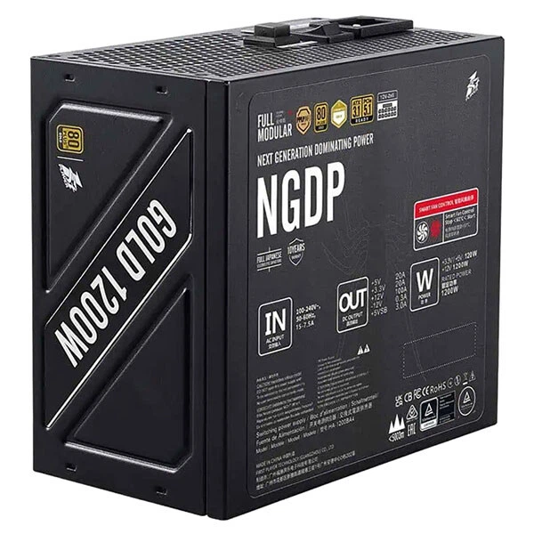 Блок живлення для корпусів 1stPlayer HA-1200BA4, Чорний - 773805 - Фото 5 Блок живлення для корпусів 1stPlayer HA-1200BA4, Чорний - 773805 - зображення 5