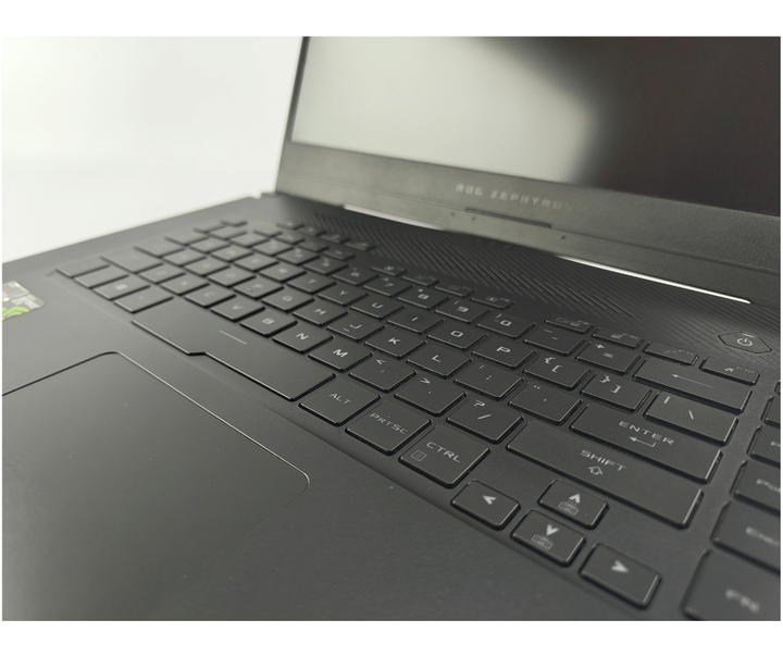 Ігровий ноутбук Asus ROG Zephyrus GA502I / 15.6" (1920x1080) IPS / AMD Ryzen 7 4800HS (8 (16) ядер по 2.9 - 4.2 GHz) / 16 GB DDR4 / 240 GB SSD / nVidia GeForce GTX 1660 Ti, 6 GB GDDR6, 192-bit / WebCam б/в - Фото 3 Ігровий ноутбук Asus ROG Zephyrus GA502I / 15.6" (1920x1080) IPS / AMD Ryzen 7 4800HS (8 (16) ядер по 2.9 - 4.2 GHz) / 16 GB DDR4 / 240 GB SSD / nVidia GeForce GTX 1660 Ti, 6 GB GDDR6, 192-bit / WebCam б/в - зображення 3