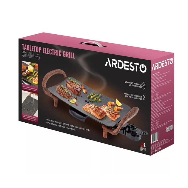 Электрогриль Ardesto GHP-4 1500 Вт - Фото 2 Электрогриль Ardesto GHP-4 1500 Вт - изображение 2