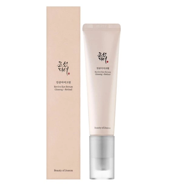 Крем для зони навколо очей з женьшенем та ретиналем BEAUTY OF JOSEON Revive Eye Serum : Ginseng + Retinal , 30мл - изображение 2